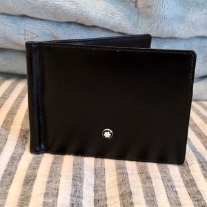 Montblanc wallet with money clip